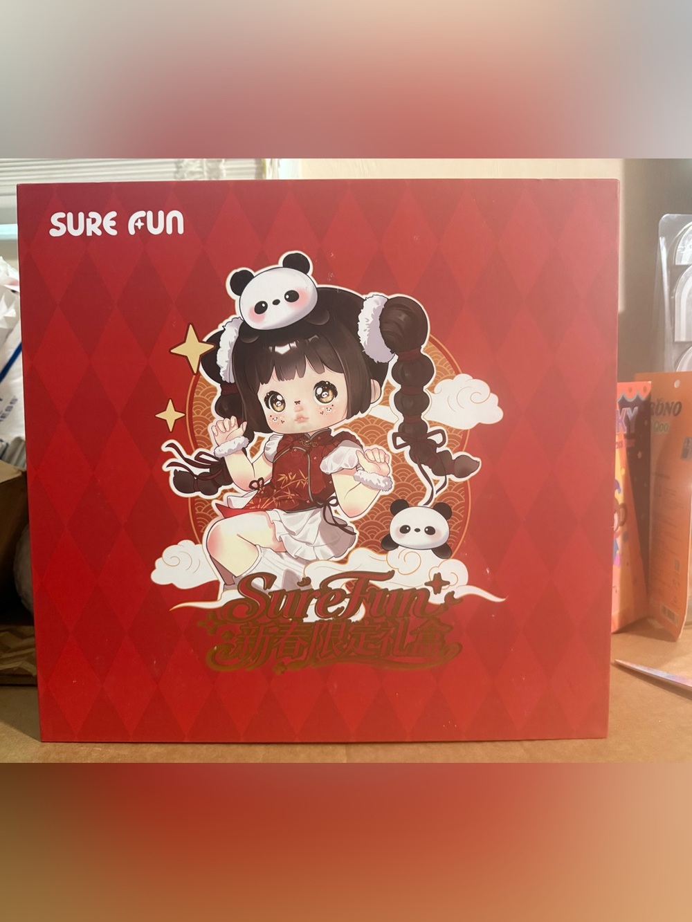 limited edition Nommi "Peace All Year Round" gift box from Sure Fun